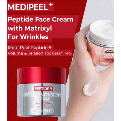 MEDIPEEL - Crème raffermissante avec des peptides Peptide 9 Volume & Tension