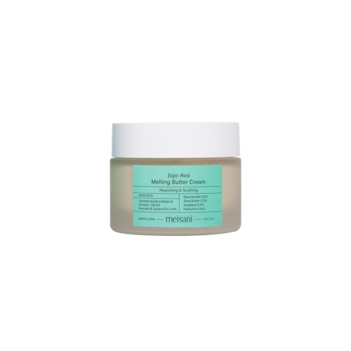 Meisani - Crème hydratante à la texture onctueuse à l'huile d'avocat et de jojoba