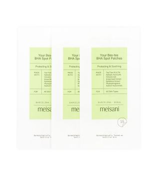 Meisani - Vos patchs anti-boutons Bes-tea à l'huile d'arbre à thé et à l'acide salicylique