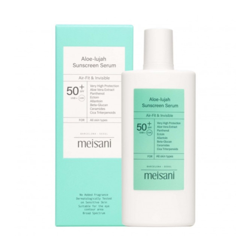 Meisani - Crème solaire pour le visage Aloe-Lujah SPF50+