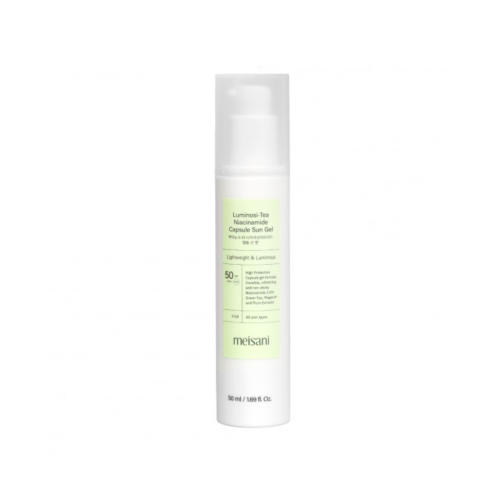 Meisani  - Gel solaire pour le visage Luminosi-tea Niacinamide Spf50