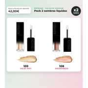 Mesauda - Pack de 2 ombres liquides Galactic Shadow - 109: Milky Way + 108: Andromeda