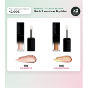 Mesauda - Pack de 2 ombres liquides Galactic Shadow - 110: Supernova + 106: Supernatural
