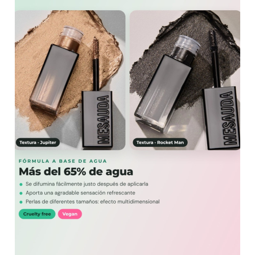 Mesauda - Pack de 3 ombres liquides Galactic Shadow - 111: Jupiter + 107: Life on Mars + 112: Rocket Man