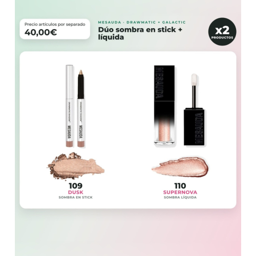 Mesauda - Pack duo Drawmatic Shadow + Galactic Shadow - 109: Dusk + 110: Supernova