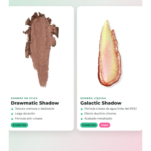 Mesauda - Pack duo Drawmatic Shadow + Galactic Shadow - 111: Bronzed + 106: Supernatural