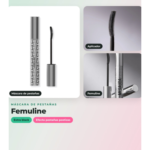 Mesauda - Pack yeux Galactic Shadow 109: Milky Way + Drawmatic Shadow 111: Bronzed + Mascara Femuline