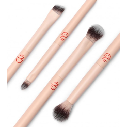 Miin Cosmetics - Ensemble de 4 pinceaux pour les yeux