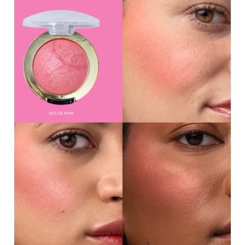 Milani - Rouge Baked Blush  - 01 Dolce Pink
