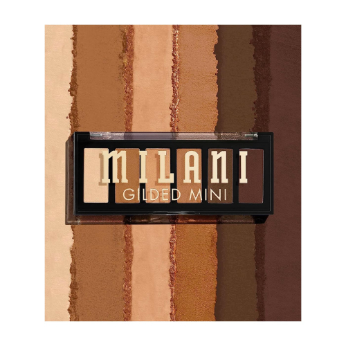 Milani - Palette de fards à paupières Gilded Mini - 110: Whiskey Business