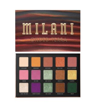 Milani - Palette d'ombre à paupières Gilded Terra