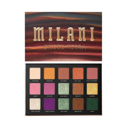Milani - Palette d'ombre à paupières Gilded Terra