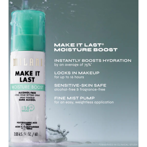 Milani - Spray fixateur de maquillage - 110: Make it Last Moisture Boost