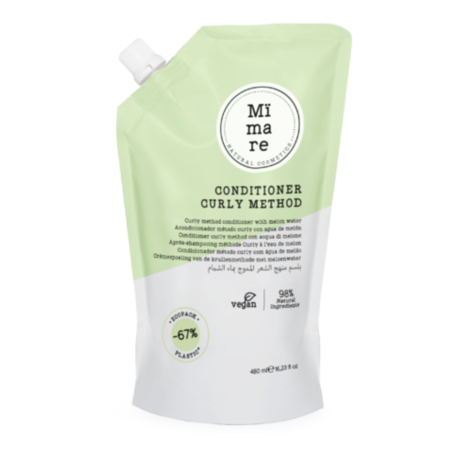 Mimare - Après-shampoing Curly Method à l'eau de melon - 480ml