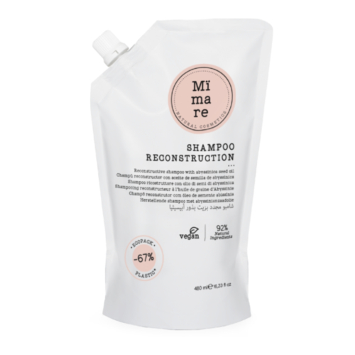 Mimare - Shampoing reconstituant à l'huile de graines d'Abyssinica - 480ml