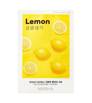 Missha - Masque Airy Fit Sheet Mask - Lemon