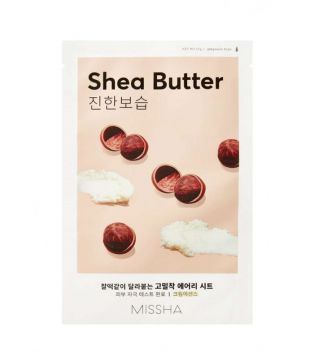 Missha - Masque Airy Fit Sheet Mask - Shea Butter