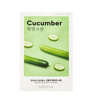 Missha - Masque Airy Fit Sheet Mask - Cucumber