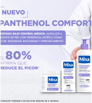 Mixa - *Panthenol Comfort* - Lait corporel - Peaux sensibles
