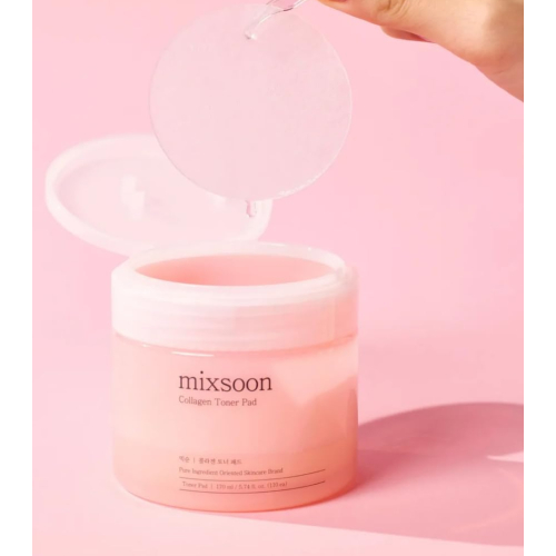 Mixsoon - *Collagen* - Tampons toner illuminateurs