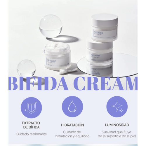 Mixsoon - Crème hydratante pour le visage Bifida Cream