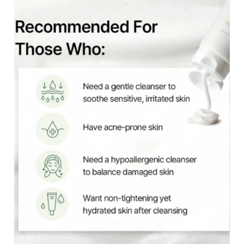 Mixsoon - Nettoyant moussant pour le visage à la Centella Asiatica