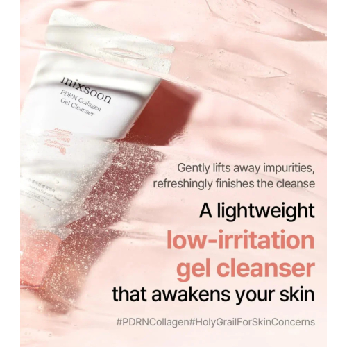 Mixsoon - *PDRN Collagen* - Gel nettoyant pour le visage