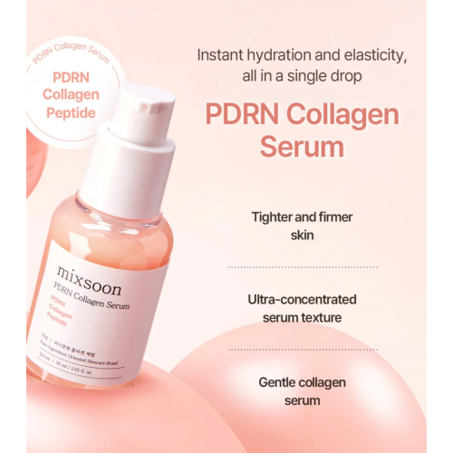 Mixsoon - *PDRN Collagen* - Sérum hydratant et raffermissant