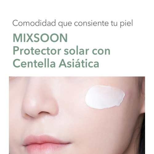 Mixsoon - Crème solaire visage à la Centella Asiatica SPF50+ PA++++