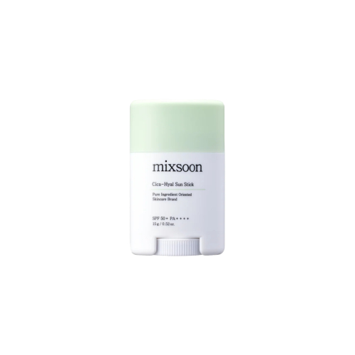 Mixsoon - Stick solaire pour le visage Cica Hyal SPF50+ PA++++