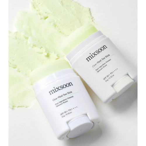 Mixsoon - Stick solaire pour le visage Cica Hyal SPF50+ PA++++