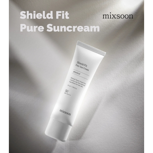 Mixsoon - Protection solaire pour le visage Shield Fit SPF50+ PA++++