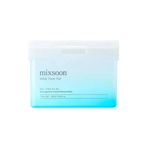 Mixsoon - Lotion tonique hydratante pour le visage en format pad à l'extrait de ferment bifida