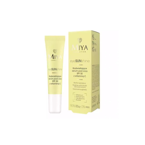 Miya Cosmetics - Contour des yeux éclaircissant à la vitamine C
