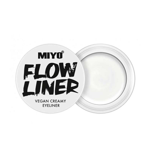 Miyo - Eyeliner Crème Flow Liner - 02: Drapeau blanc