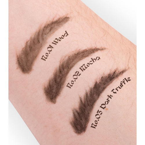 Miyo - Crayon à sourcils avec pinceau Brow Poet - 03: Dark Truffle