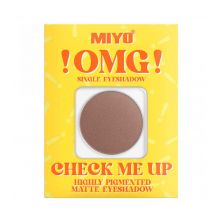 Miyo - *OMG!* - Fard à paupières mat Check Me Up - 14: Brownie