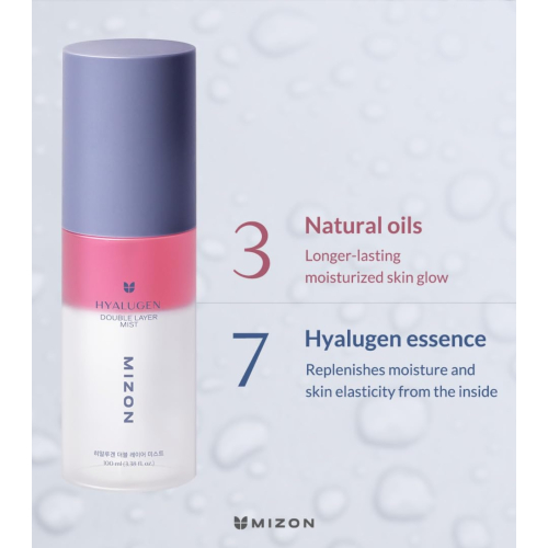 Mizon - *Hyalugen* - Brume hydratante pour le visage Double Layer Mist