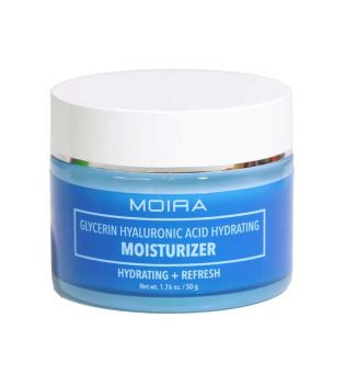 Moira - Crème hydratante et rafraîchissante Moisturizer - Glycérine et acide hyaluronique