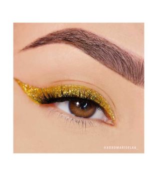 Moira - Eyeliner Glitter Glitter Liner - 010: 24K