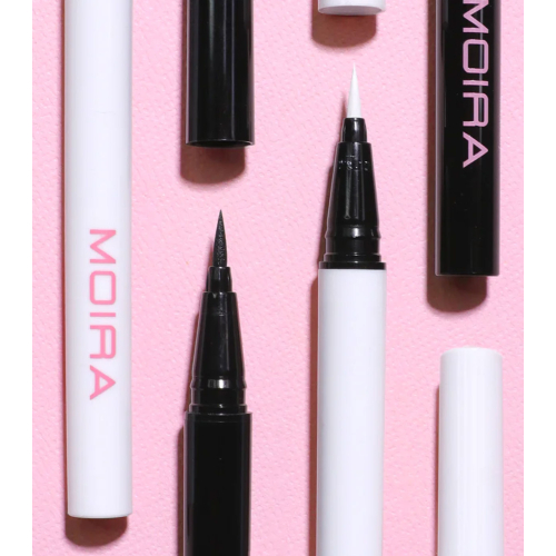 Moira - Eyeliner Precision Liquid Liner - 002: White