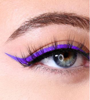 Moira - Eyeliner waterproof Eye catching Dip Liner - 05: Purple