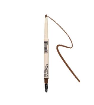 Moira - Crayon Sourcils Automatique Angled Brow - 04: Soft Brown
