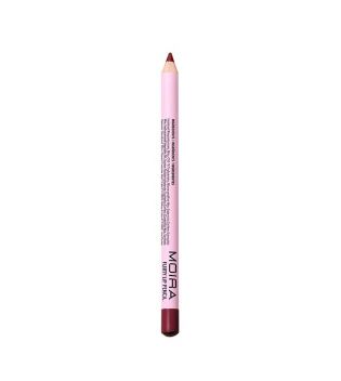 Moira - Rouge à lèvres Flirty Lip Pencil - 09: Burgundy