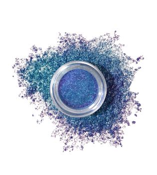 Moira - Pigments libres Starstruck Chrome Loose Powder - 014: Ocean Blue