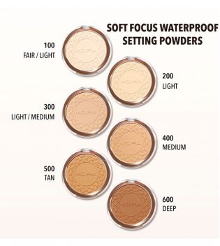 Moira - Poudre fixante compacte Soft Focus Waterproof - 500: Tan