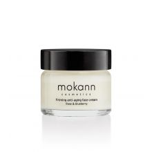 Mokosh (Mokann) - Crème visage anti-âge raffermissante - Rose et Myrtille 15ml