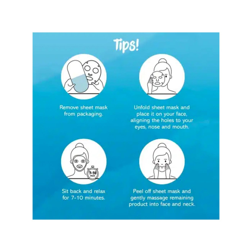 Montagne Jeunesse - 7th Heaven - Masque Visage Nutriactive - Acide Hyaluronique