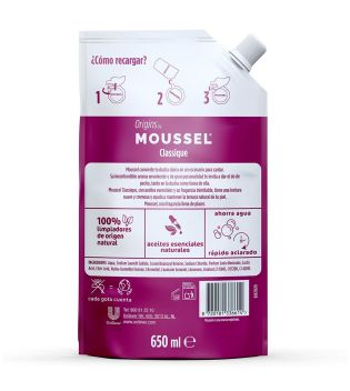 Moussel - Recharge gel douche Eco - Classique