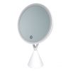 MQBeauty - Miroir de courtoisie avec éclairage à LED à intensité réglable